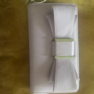 Betsey Johnson lavender wallet
